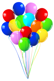bunch of balloons png - Free PNG Images