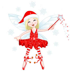 cute red elf png - Free PNG Images