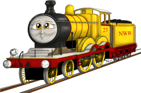 thomas the tank engine yellow engine