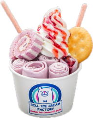 Download 2 Ice Cream Roll Png Free Png Images Toppng