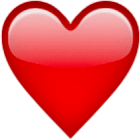 Download 8 el embajador - heart emoji render png - Free PNG Images | TOPpng