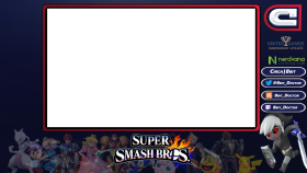 Download 8bit Twitch Overlay Nintendo Super Smash Bros Wii U Download Code Png Free Png Images Toppng - brawl stars overlay for twitch