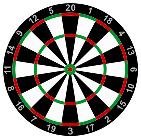 Download aiming for a bullseye letaba herald - dart board vector png ...