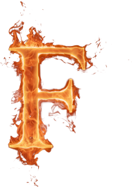 Download Alfabeto Completo De Fuego Png Letra F De Fogo Png Free Png Images Toppng