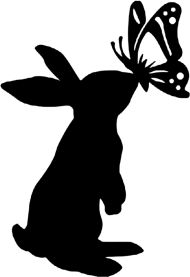 Download Ativity Clipart Silhouette Bunny Silhouette Png Free Png Images Toppng