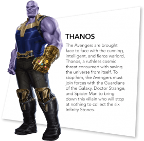 Avengers Niños Infinity War Thanos Character Camiseta
