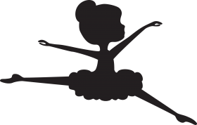 Download Ballerina Silhouette Silhouette Cameo Baby Ballet Siluetas De Bailarinas Ninas Png Free Png Images Toppng