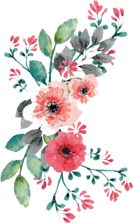 Download Banner Flower Wedding Moderner Vintager Watercolor Mit Blumen Kisse Png Free Png Images Toppng
