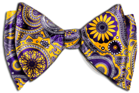 Download Be The First To Review Design Your Custom Bow Tie Purple And Gold Bow Tie Png Free Png Images Toppng