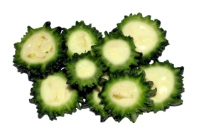 Download Bitter Gourd Sliced Png Free Png Images Toppng