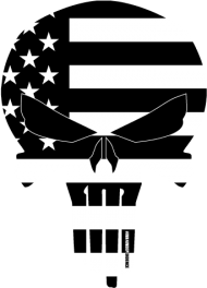 Download Black And White American Flag Black And White American Flag Skull Png Free Png Images Toppng