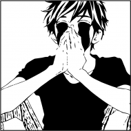 Download black and white anime boy cryi png - Free PNG Images | TOPpng