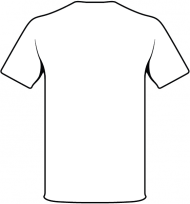Black Tee Shirt Template Png