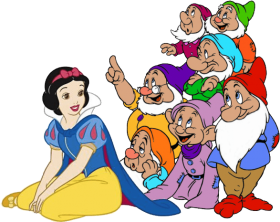 Download blancanieves y los siete enanitos png - 7 kurcaci snow white
