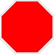 Download blank stop sign octagon - stop sign without sto png - Free PNG ...