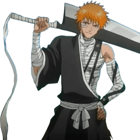 bleach ichigo first sword