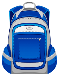 Download Blue And Grey Backpack Png Vector Png Free Png Images Toppng