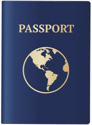 Download Blue Passport Png - Free Png Images 