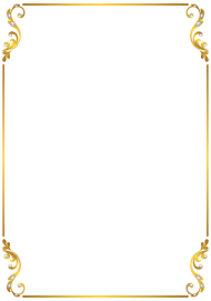 Download border frame gold png - Free PNG Images | TOPpng