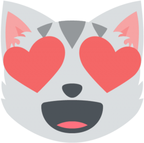 Download cat heart eyes png - Free PNG Images | TOPpng