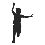 Download children playing silhouette png png - Free PNG Images | TOPpng