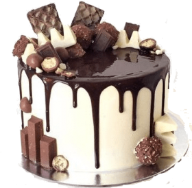 Download Chocolate Drip Cake Chocolate Explosion Cake White Chocolate Drip Cake Png Free Png Images Toppng
