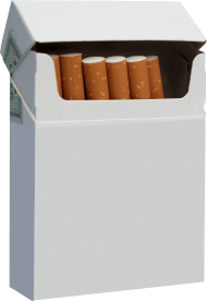 Cigarette Pack White PNG images transparent