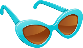 Summer Clip Art wood Mint sunglasses clip art commercial use ok gold