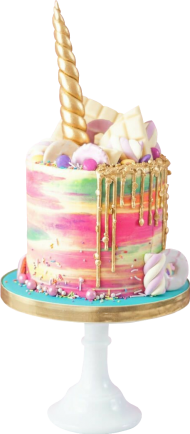 Download Clip Art Freeuse Stock Birthday Cake Unicorn Rainbow Picsart Png Of Birthday Cake Png Free Png Images Toppng
