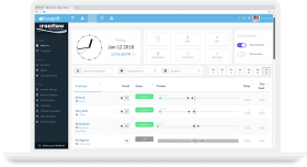 Download clock in out employee ui png - Free PNG Images | TOPpng