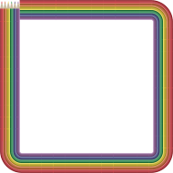 Download colorful frame png png - Free PNG Images | TOPpng