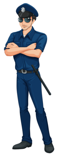 mall security guard clipart images