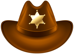 Download Cowboy Hat With Sheriff Badge Transparent Png Free Png Images Toppng