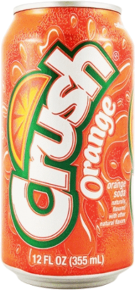 Download Crush Orange Soda 355 Ml Cans 12 Cs Crush Orange Soda 12 Fl Oz Cans 12 Pack Png Free Png Images Toppng