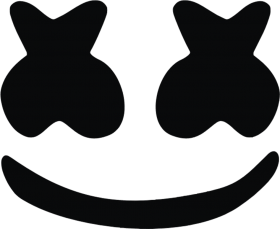 Download Custom Marshmello Face Tank Top Marshmello Logo Png