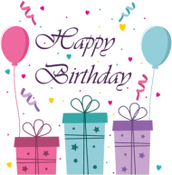 Download Cute Happy Birthday Greeting Card And Banner Illustration Birthday Party Greeting Card Png Free Png Images Toppng