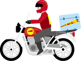 Download delivery clipart motorcycle - delivery motorcycle png - Free ...
