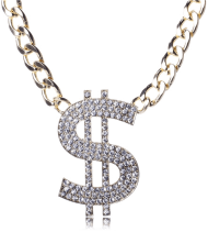 Download Dollar Chain Png Clip Art Transparent Library Gold Chain Dollar Png Free Png Images Toppng