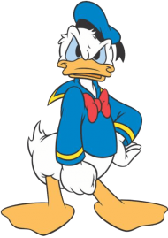 Donald Duck Angry Clipart - Donald Duck Angry Face Png Image With ...