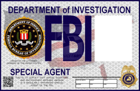 Download download fake fbi badges clipart badge federal bureau - fbi ...
