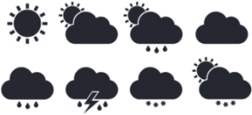Download Download The Free Weather Icons Set Flat Weather Icon Png Free Png Images Toppng