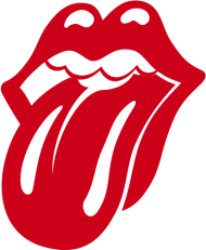 The Rolling Stones-Lengua Logo Babero 2 Pares