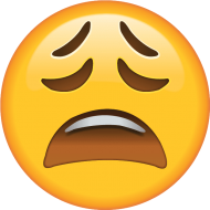 Exasperated Emoji Png Image With Transparent Background