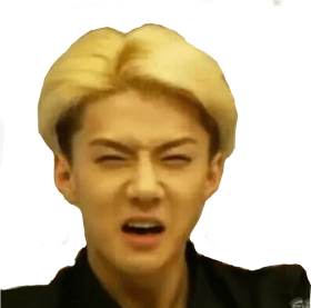 Download Exo Sehun Meme Face Png Free Png Images Toppng - bust shot roblox bendy skin transparent png download for