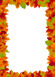 Download fall border frame png - Free PNG Images | TOPpng