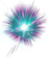 Färgglad Explosion Psd - Png Explosion Purple Png Image With