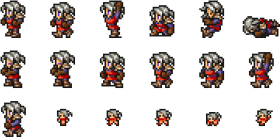 Download ffrk luneth warrior sprites - final fantasy 6 terra sprite png ...