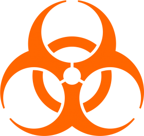 Download File Biohazard Symbol Orange Svg Wikipedia White Tiger Biohazard Symbol Png Free Png Images Toppng