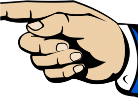 Download Fingers Clipart Point At You Pointing Hand Clipart Png Free Png Images Toppng