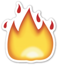 Download Fire Emoji Whatsapp Emoticon Transparente Transp Sticker Fire Png Free Png Images Toppng